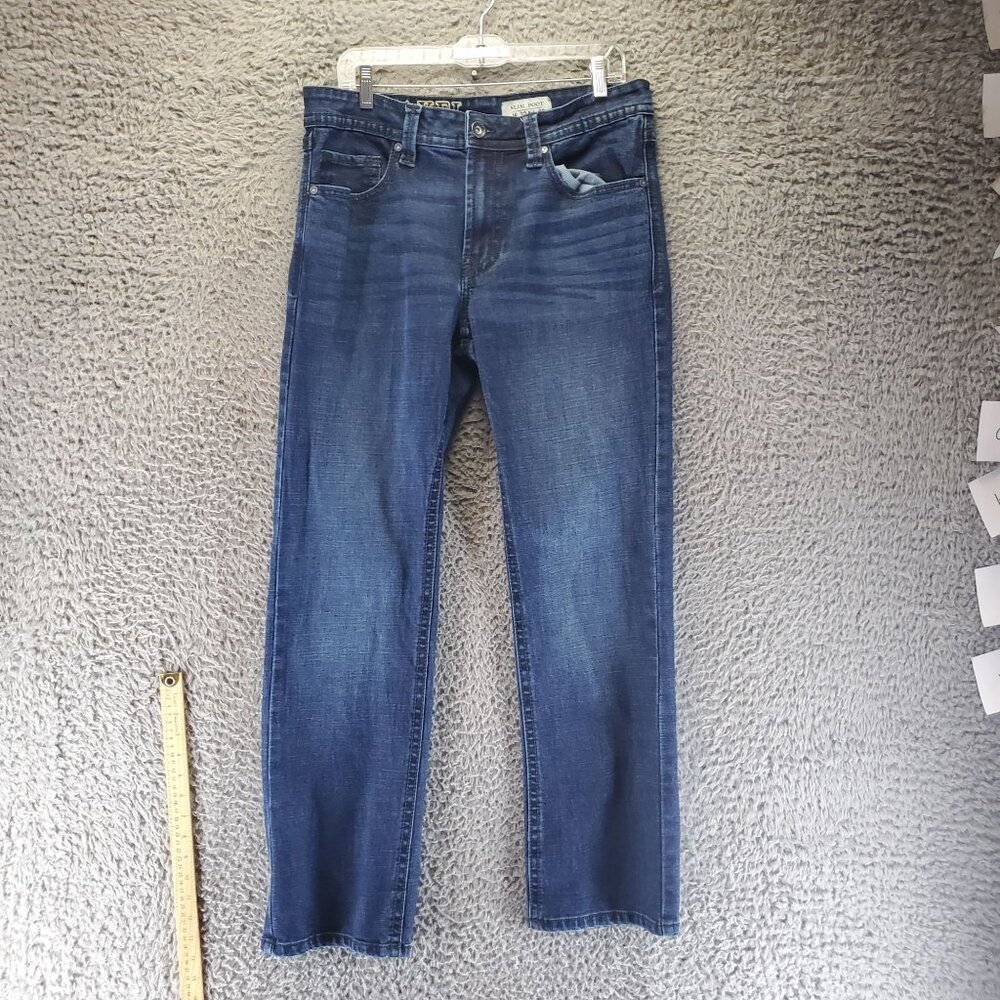 TK Axel Jeans Mens 32x32 Blue Slim Boot Stretch Denim